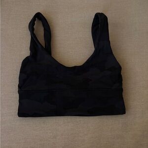 Lululemon athletica Dark Camo Sports Bra